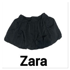 ZARA Black Bubble Skirt size 11/12